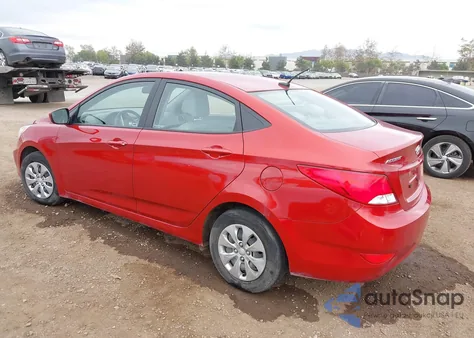 2017 Hyundai Accent Se z USA, uszkodzony, nr VIN KMHCT4AE6HU356135